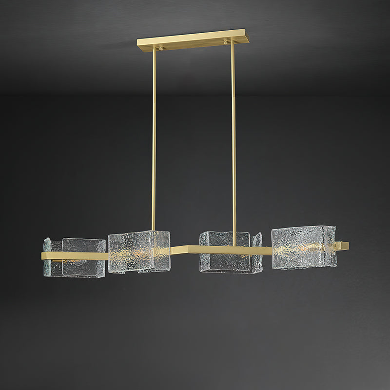 Water Ripple Glass Chandelier