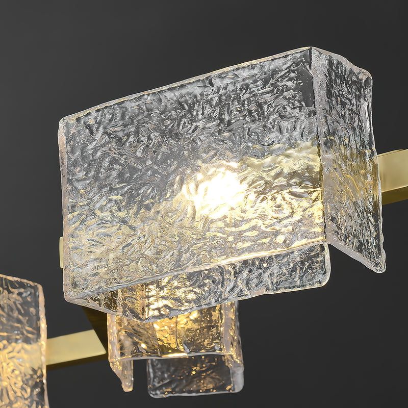 Water Ripple Glass Chandelier