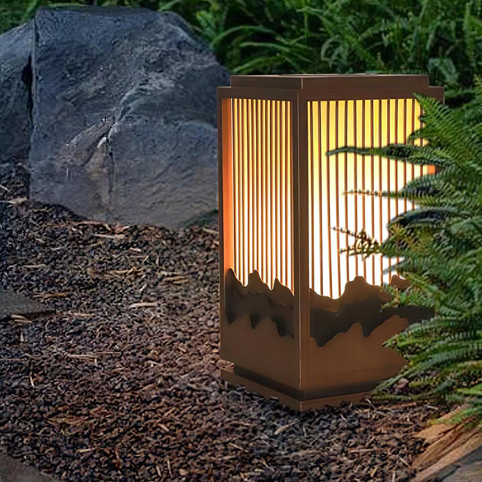 Wave Outdoor Garden Light 9.8"