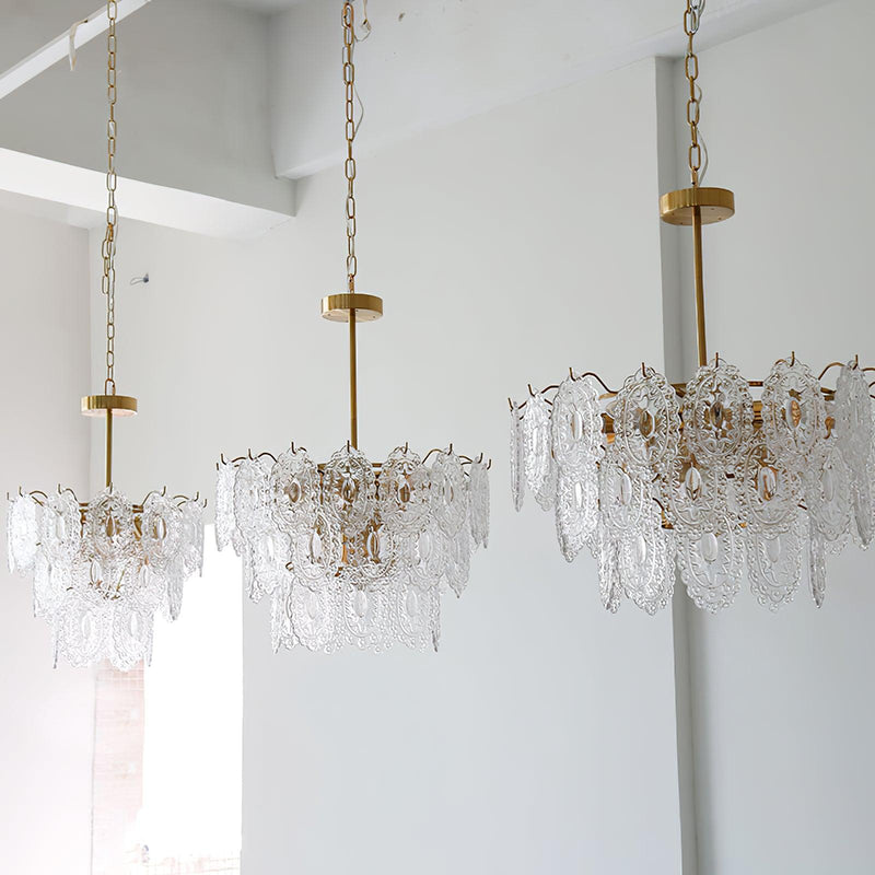 Wave Pearl Chandelier