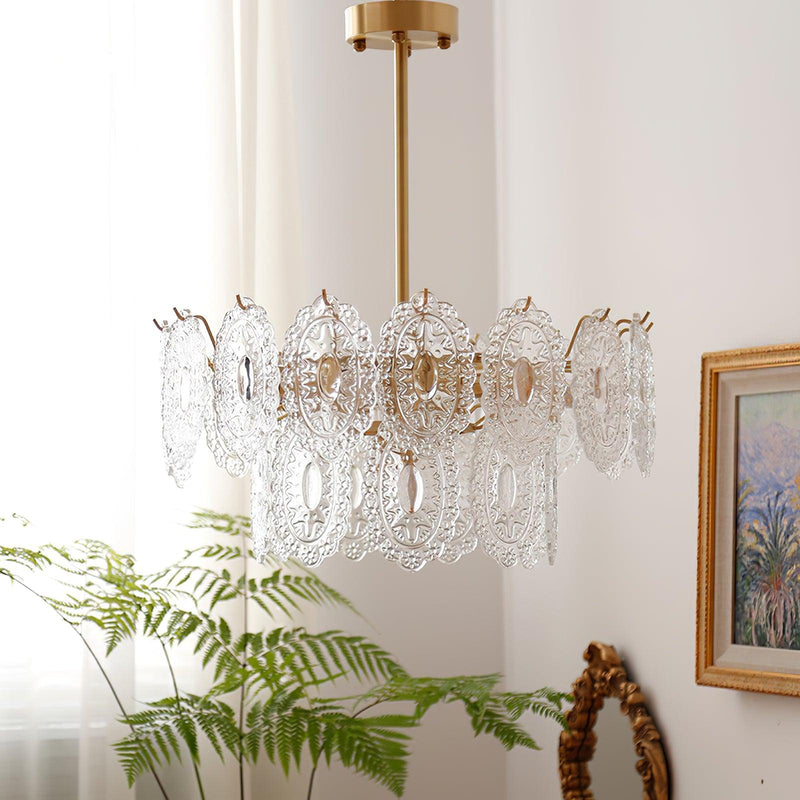 Wave Pearl Chandelier