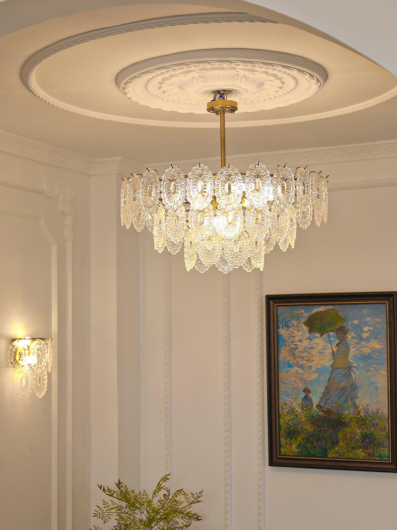 Wave Pearl Chandelier