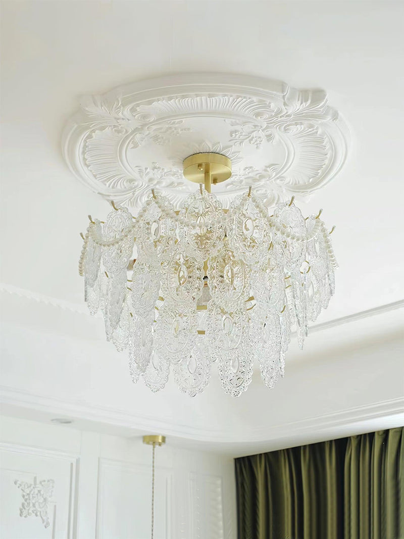 Wave Pearl Chandelier