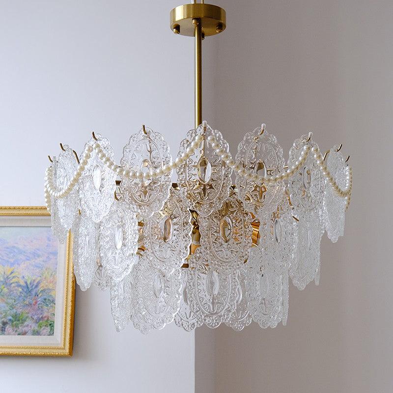Wave Pearl Chandelier