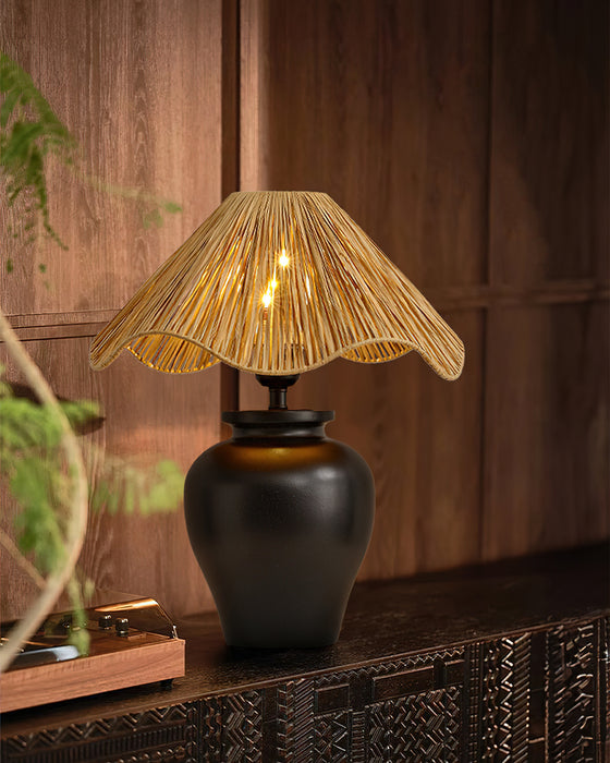 Wavecrest Table Lamp 13.8"