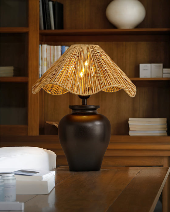 Wavecrest Table Lamp 13.8"