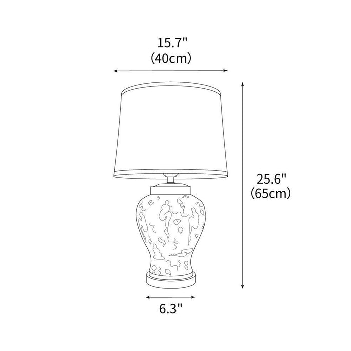 Whimsy Table Lamp 15.7"