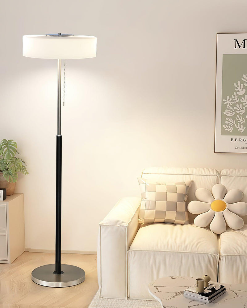 White Galaxy Floor Lamp 15.7"