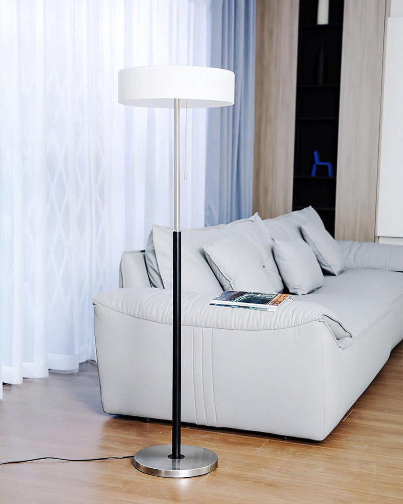White Galaxy Floor Lamp 15.7"