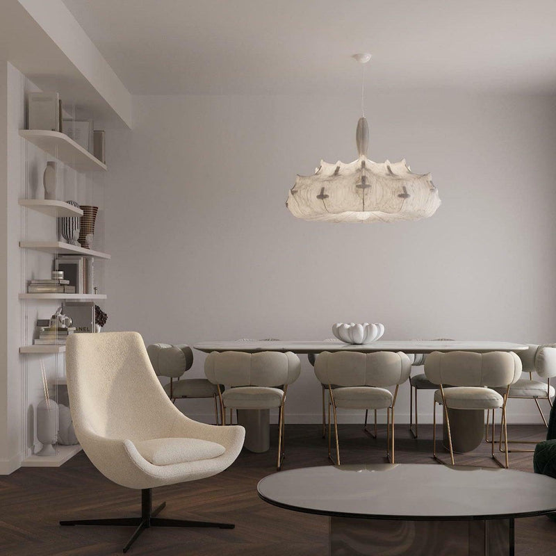 White Ghost Chandelier