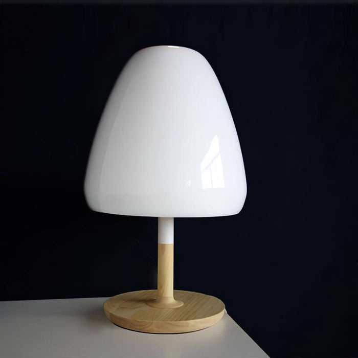 White Mushroom Table Lamp