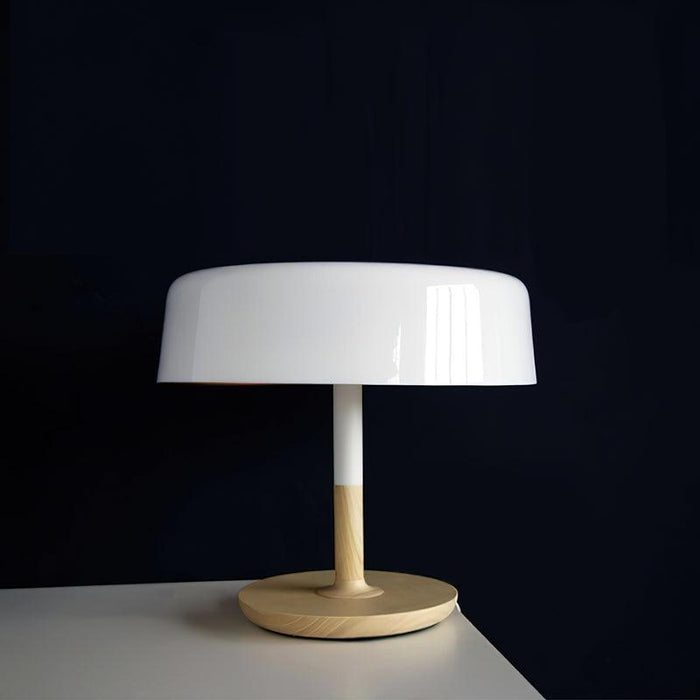 White Mushroom Table Lamp