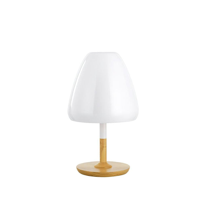 White Mushroom Table Lamp