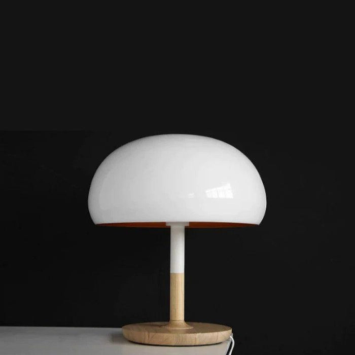 White Mushroom Table Lamp