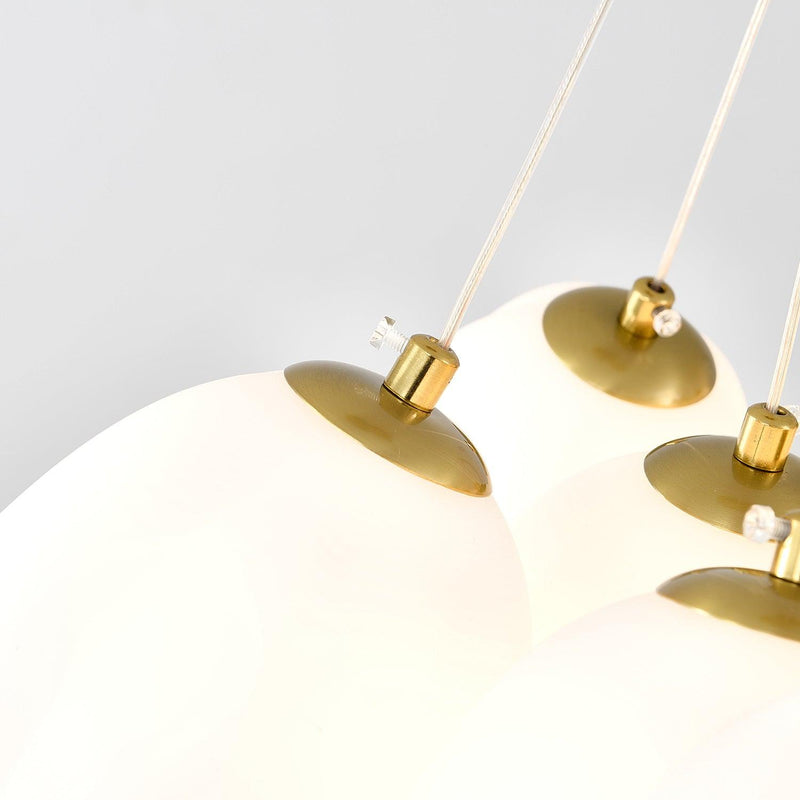 White Tulip Chandelier