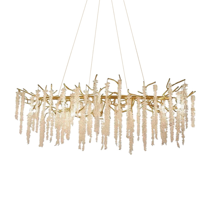 Wisteria Flower Crystal Chandelier