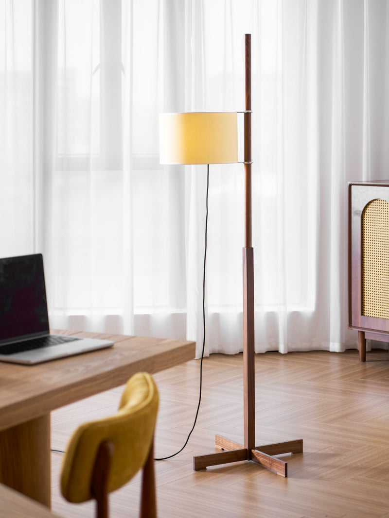 Wood Tmm Floor Lamp 11.8"