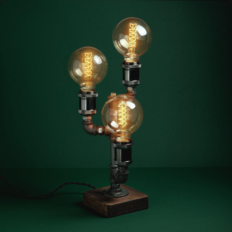 Wood Edison Table Lamp