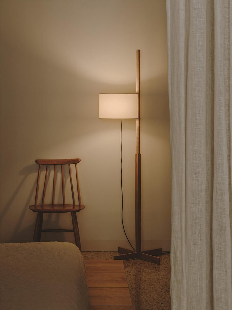 Wood Tmm Floor Lamp 11.8"