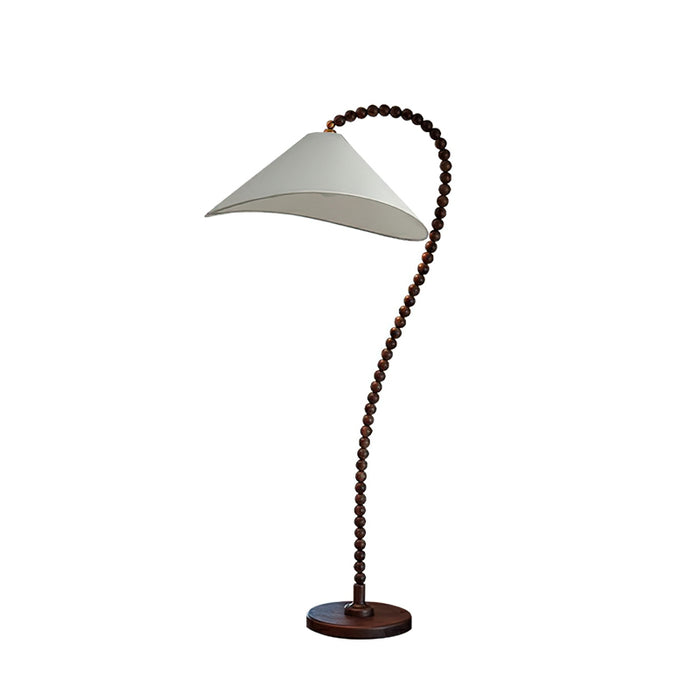 Wooden Bead Floor Lamp 21.7"