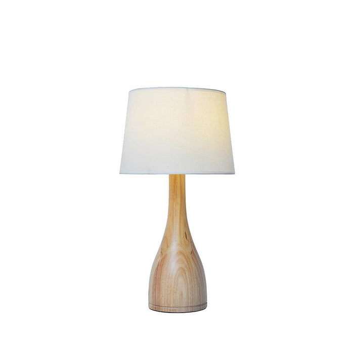 Wooden Vase Table Lamp