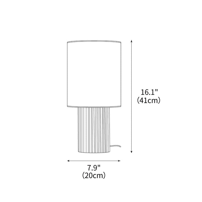 Woodland Table Lamp 7.9"