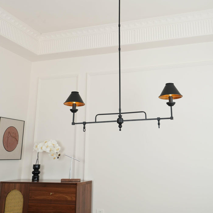 Yanfu Linear Chandelier 39.4"