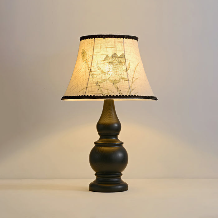 Zen Lotus Table Lamp 13"