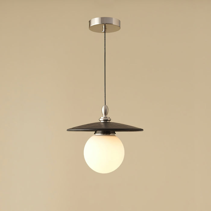 Zen Orb Pendant Light 11"