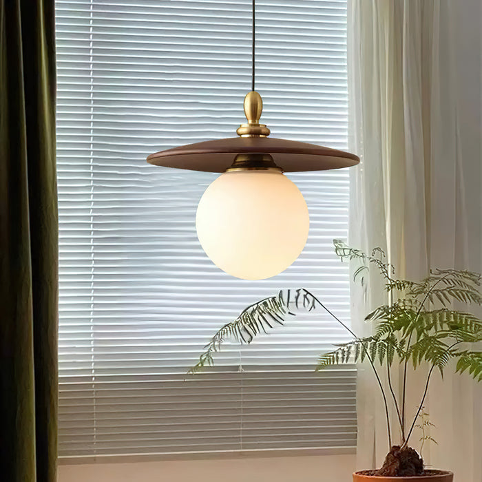 Zen Orb Pendant Light 11"