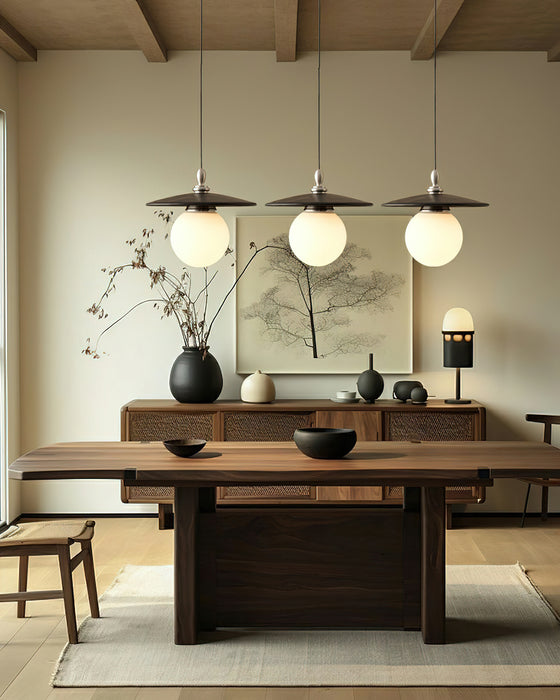 Zen Orb Pendant Light 11"