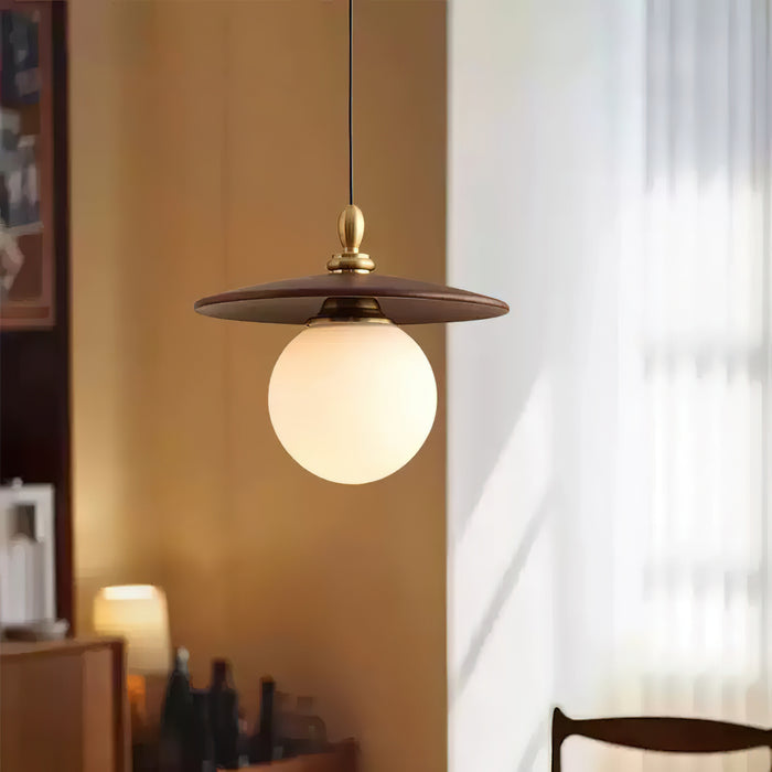 Zen Orb Pendant Light 11"