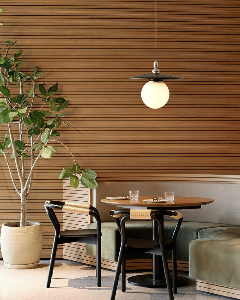 Zen Orb Pendant Light 11"